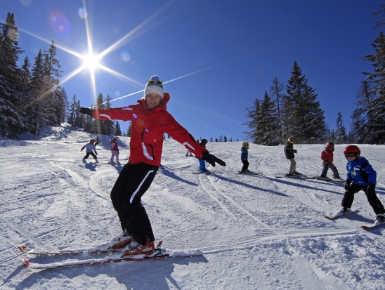 Kinderskikurs in Forstau © Skischule Resch